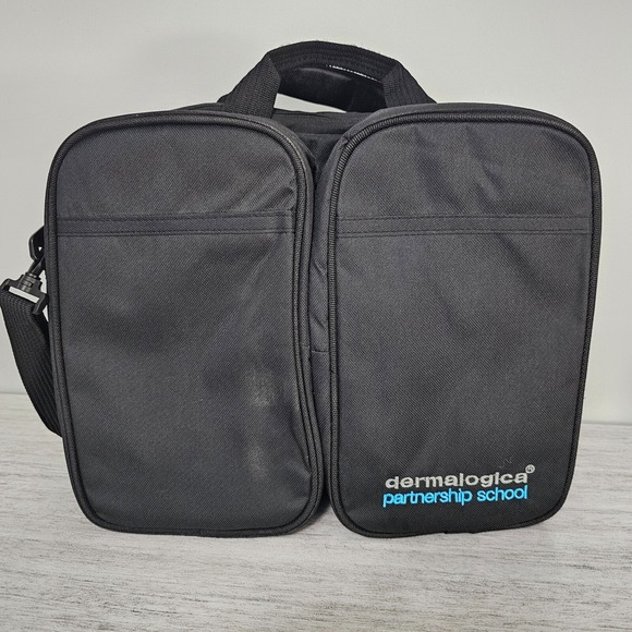 DERMALOGICA Student Esthetician Partnership School‎ Black Travel Bag Organizer - Picture 1 of 7